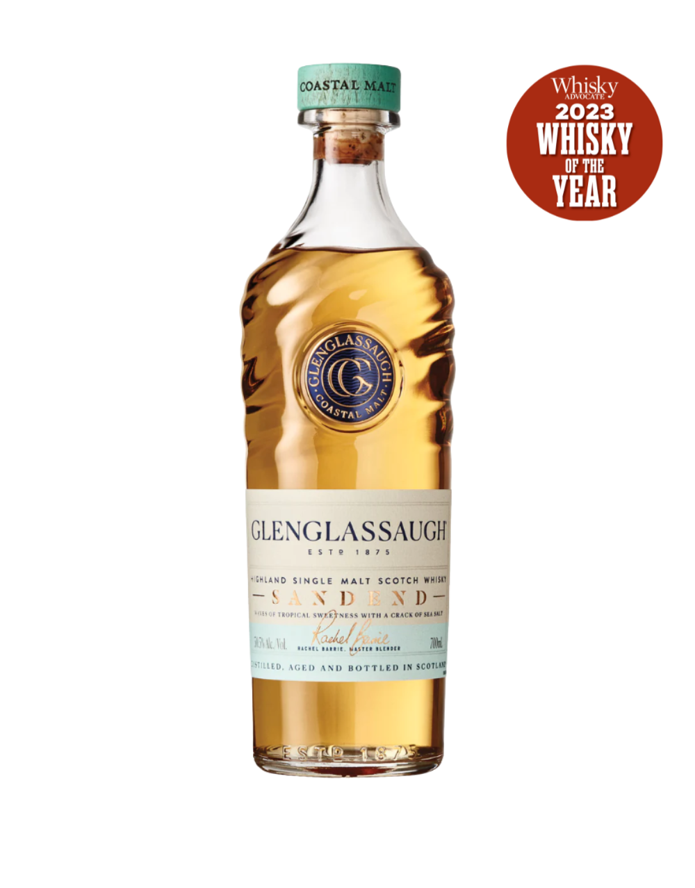 Glenglassaugh Sandend Single Malt Scotch - Personalized with yacht name