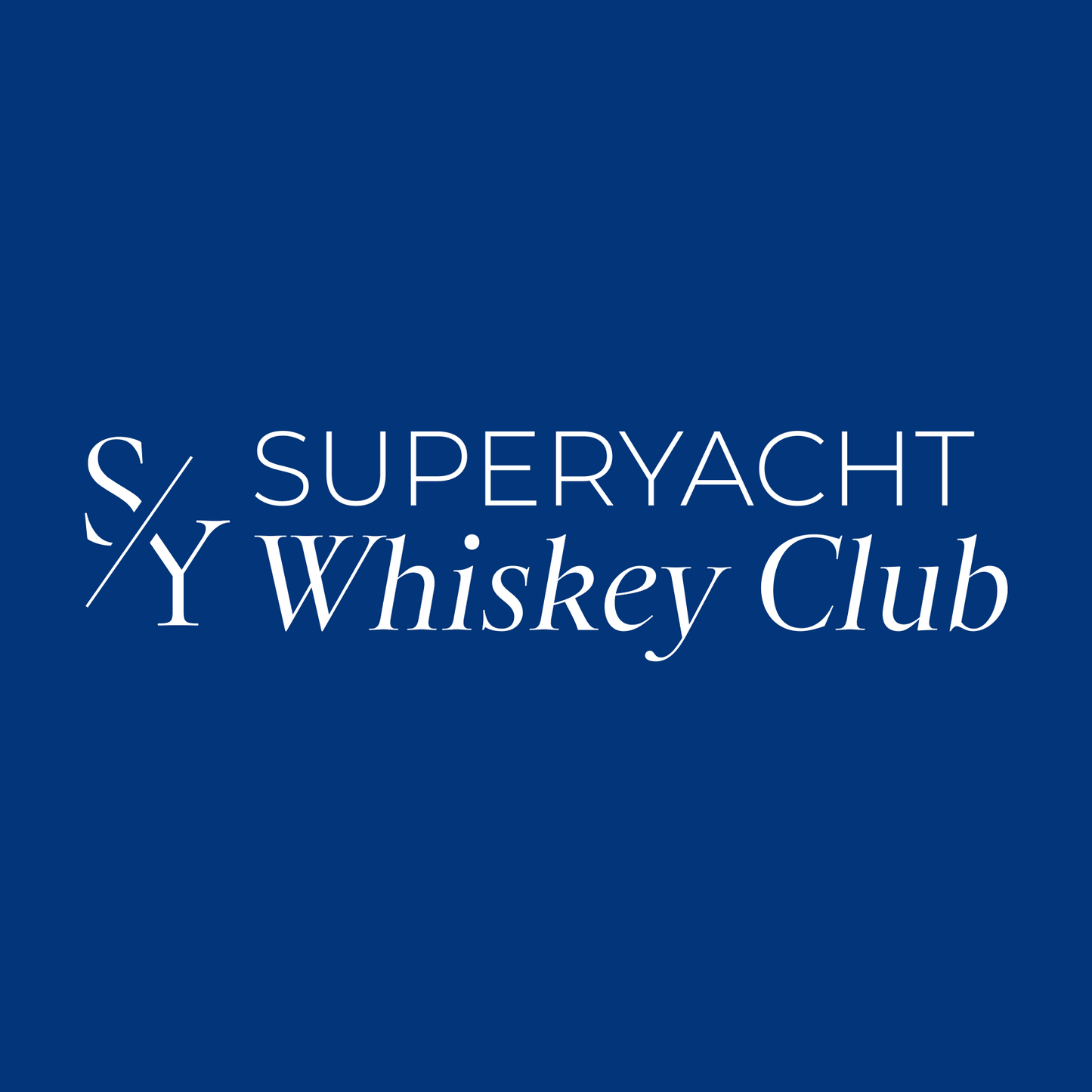 Superyacht Whiskey Club Membership