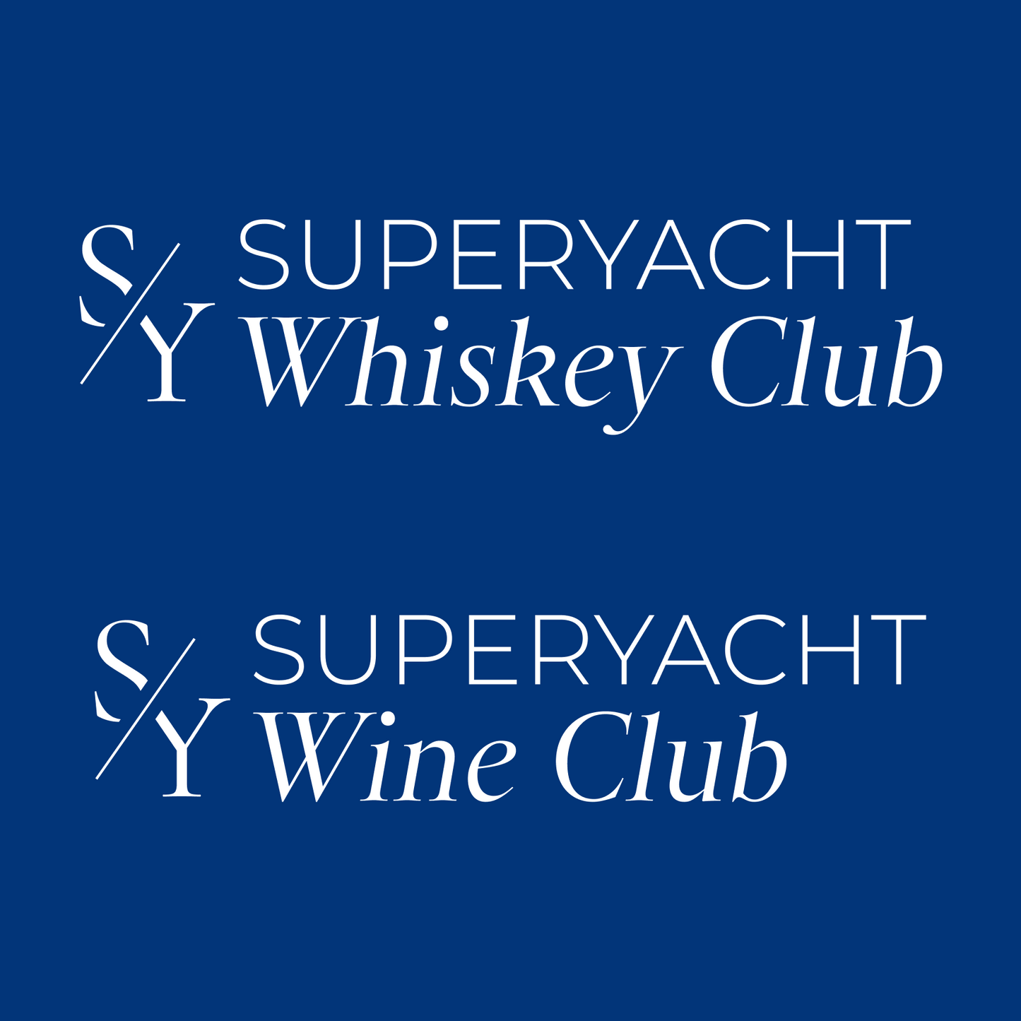 Superyacht Ultimate Reserve Whiskey & Wine Club Membership