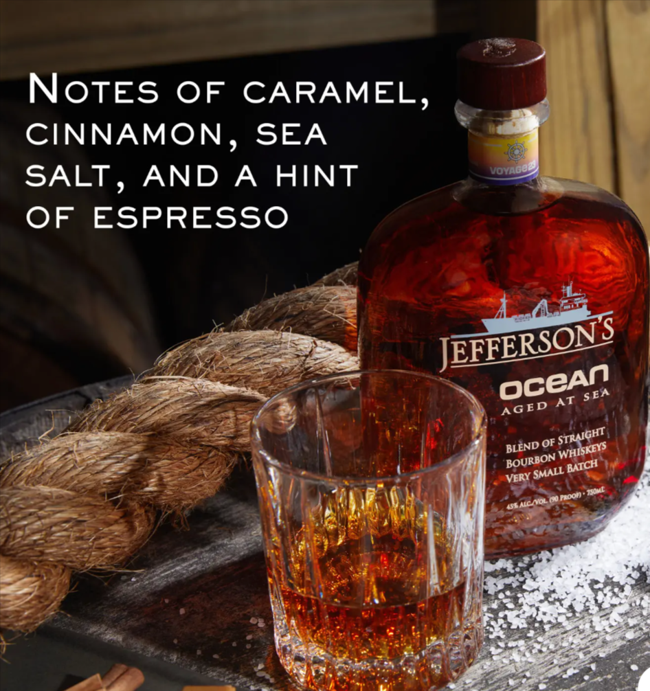 Jefferson's Ocean Aged Cask Strength Bourbon SYB Barrel Pick s1b48