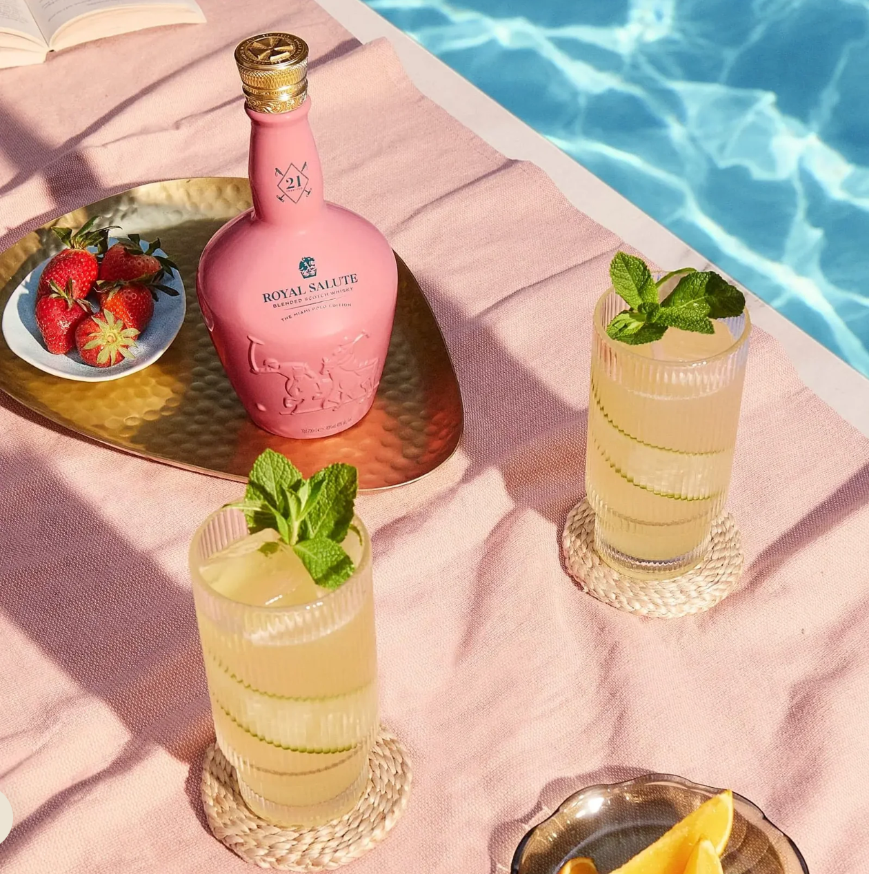 Royal Salute 21 Year Old Whiskey Miami Edition Scotch