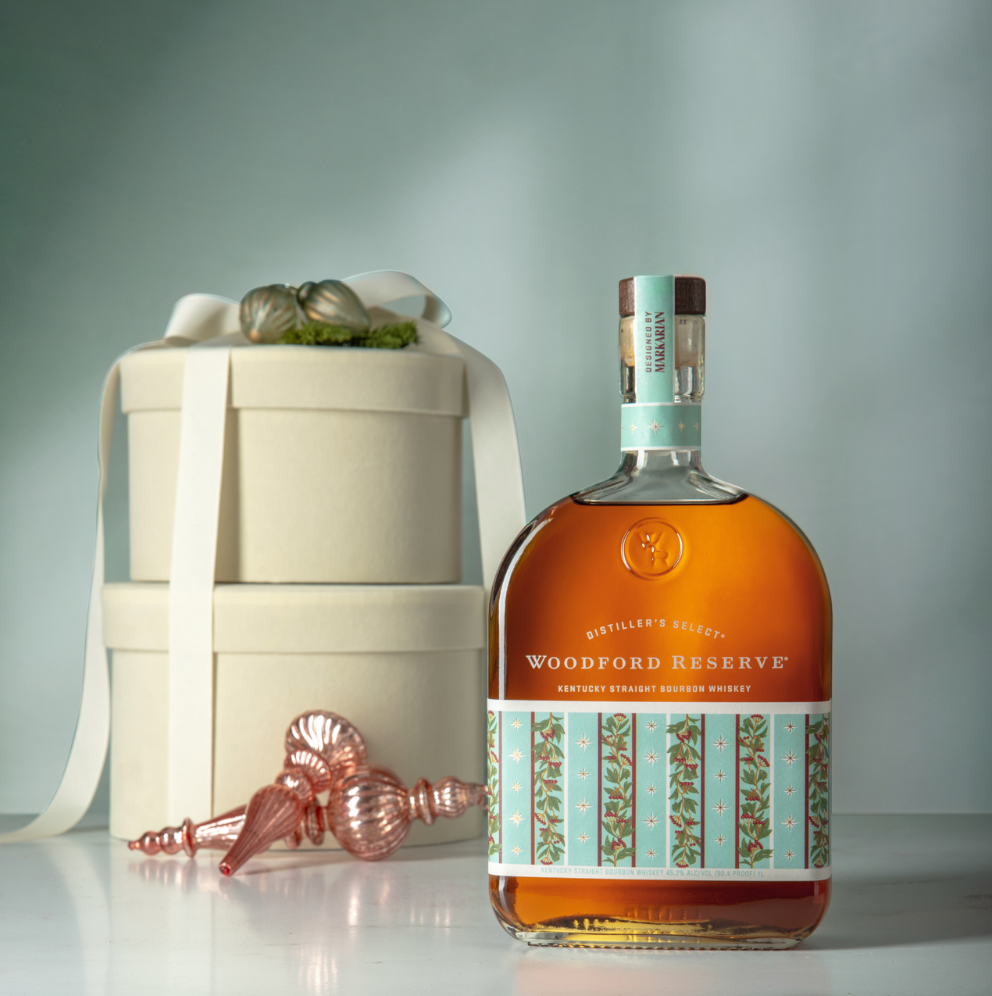 Woodford Reserve 2025 Holiday Bottle Kentucky Straight Bourbon Whiskey