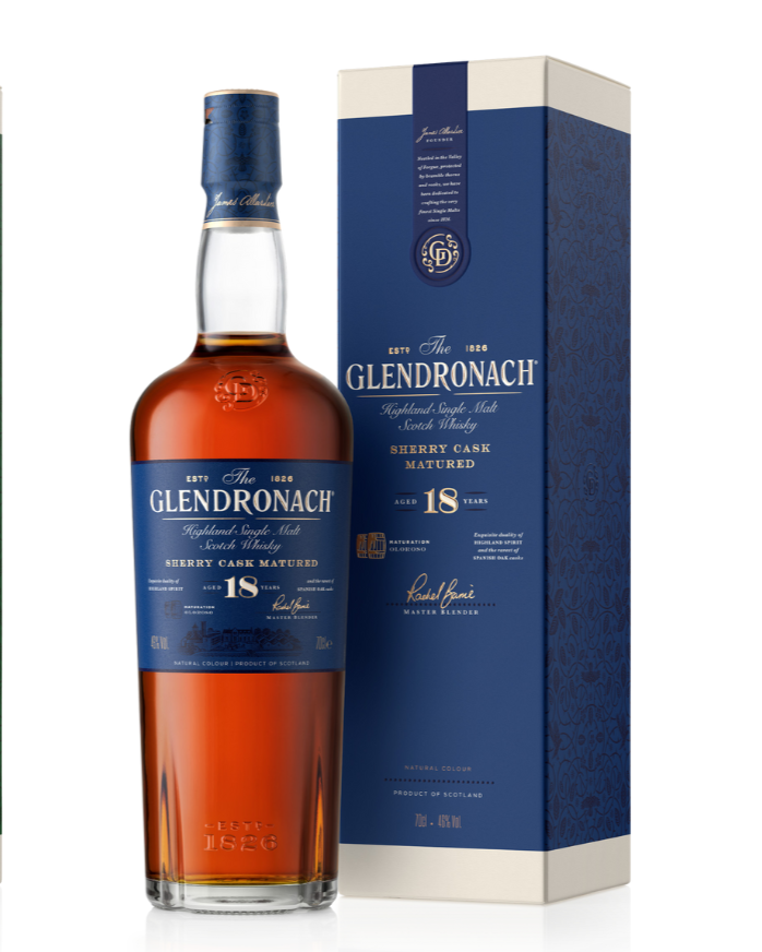 The Glendronach 18 year old single malt scotch whisky