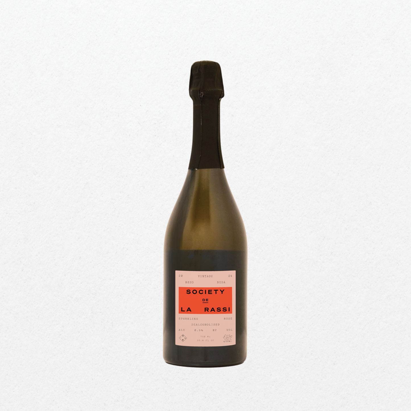 Society De La Rassi  Beso Besa - Sparkling Non-Alcoholic Rosé