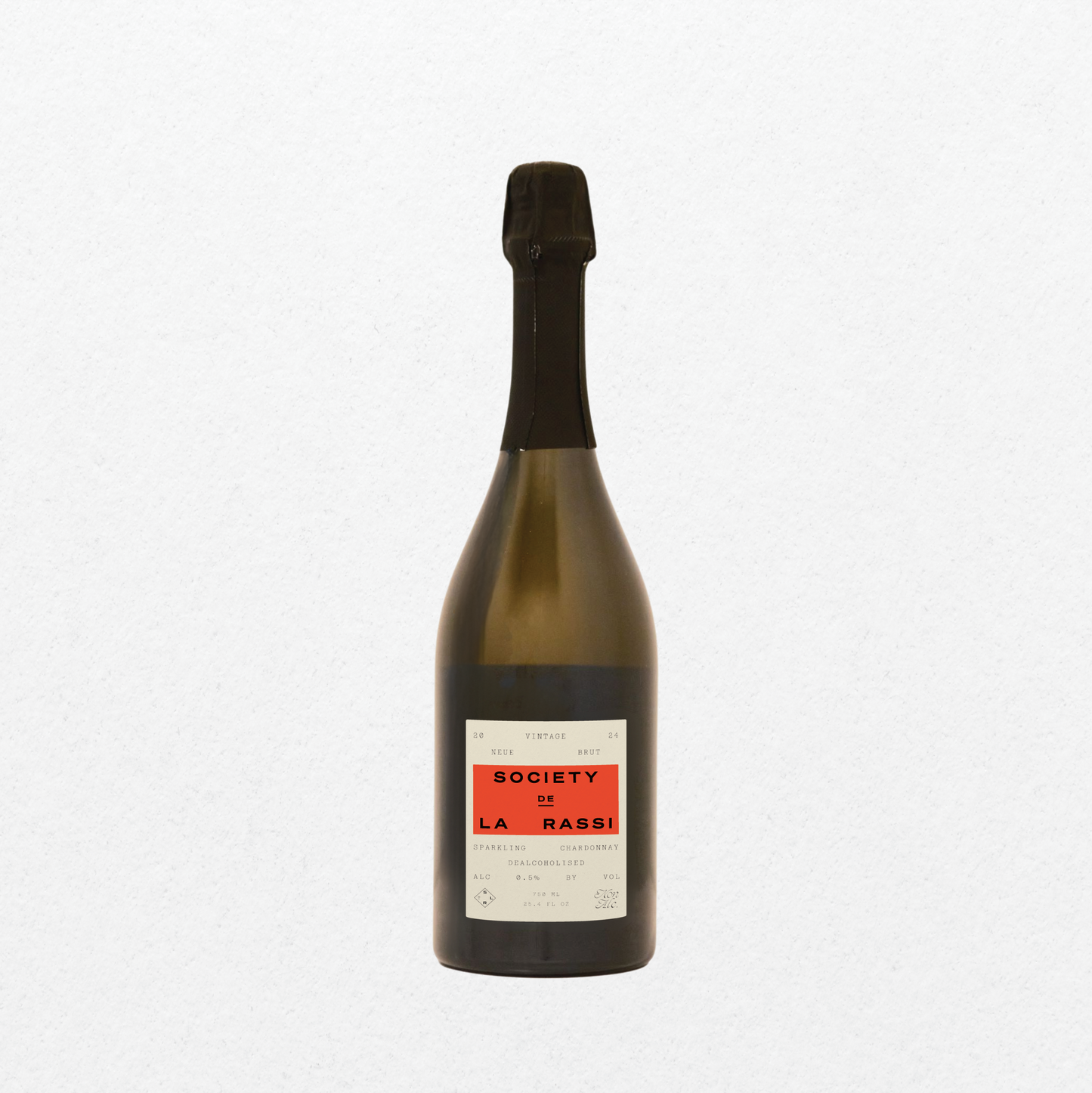 Society De La Rassi  Neue Brut | Sparkling Non-Alcoholic Chardonnay 2024 Vintage