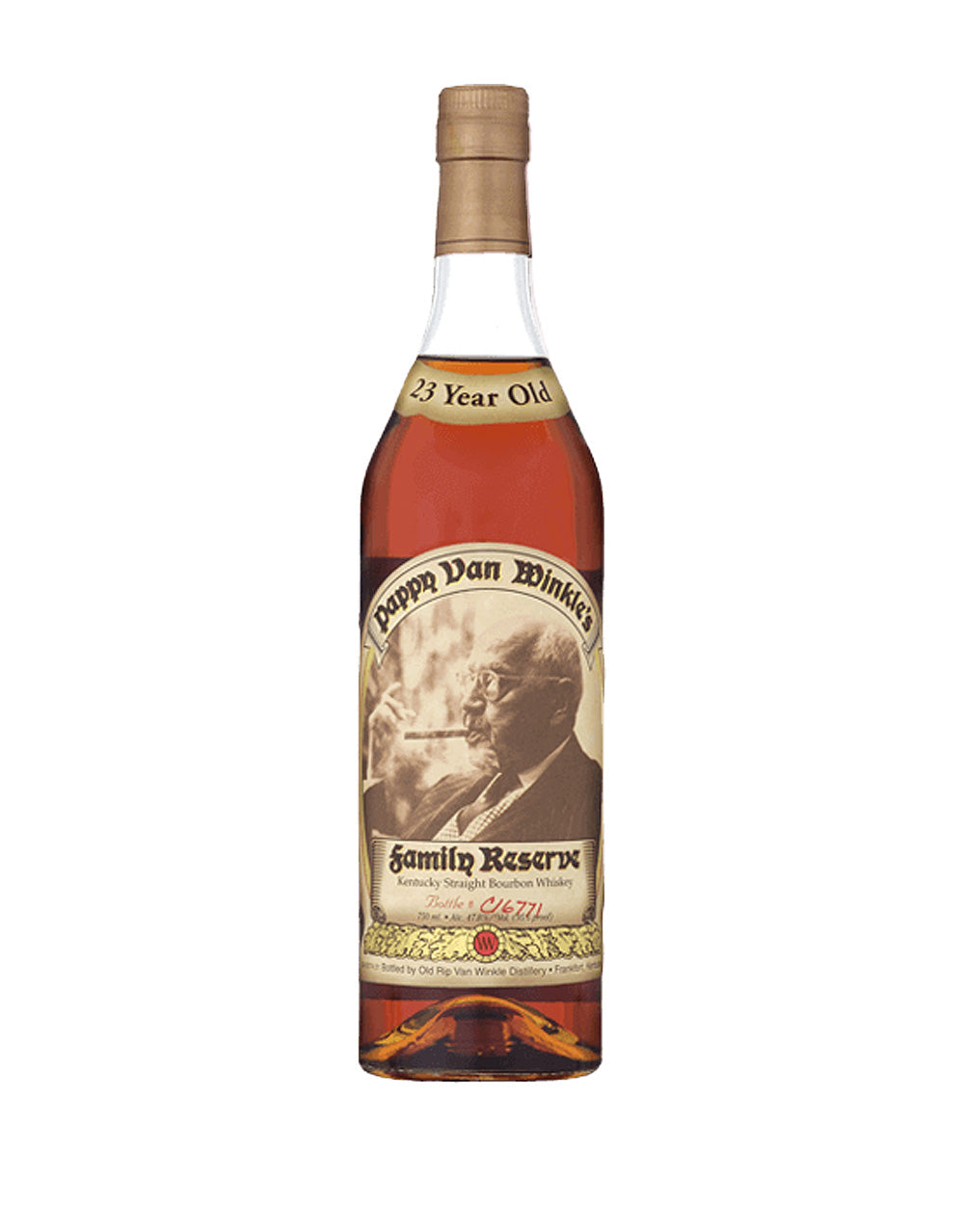 pappy van winkle's 23 year old family reserve bourbon