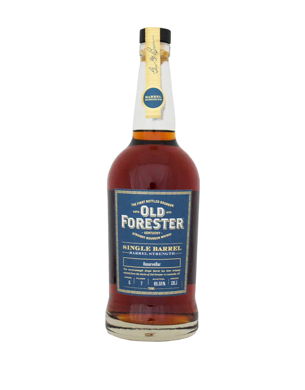 old forester barrel strength single barrel bourbon s2b31